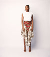 DROP WAIST DETAIL SKIRT - ACID