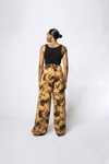 PAJAMA TROUSERS - BROWN