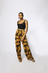PAJAMA TROUSERS - MUSTARD