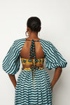 PINSTRIPE CROP TOP