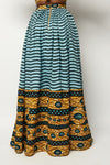 PINSTRIPE MAXI SKIRT