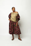 WAX PRINT CULOTTE