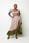 FULL MIDI WRAP SKIRT