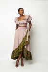 CROP TOP WITH RUFFLE DETAIL