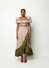 FULL MIDI WRAP SKIRT