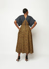 PEEKABOO A-LINE DRESS